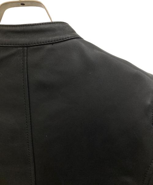 URBAN RESEARCH（アーバンリサーチ）URBAN RESEARCH (アーバンリサーチ) ラムレザージャケット ブラック サイズ:Mの古着・服飾アイテム