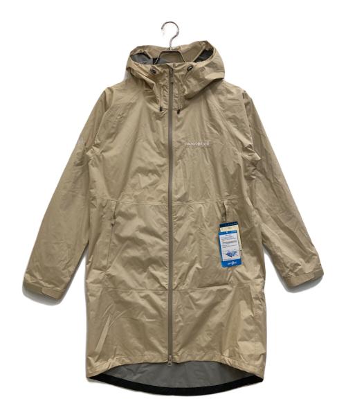mont-bell（モンベル）mont-bell (モンベル) パックラップ レインコート ベージュ サイズ:Sの古着・服飾アイテム