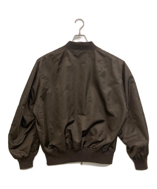 JOURNAL STANDARD（ジャーナルスタンダード）JOURNAL STANDARD (ジャーナルスタンダード) ダブルジップMA-1ジャケット ブラウン サイズ:FREEの古着・服飾アイテム