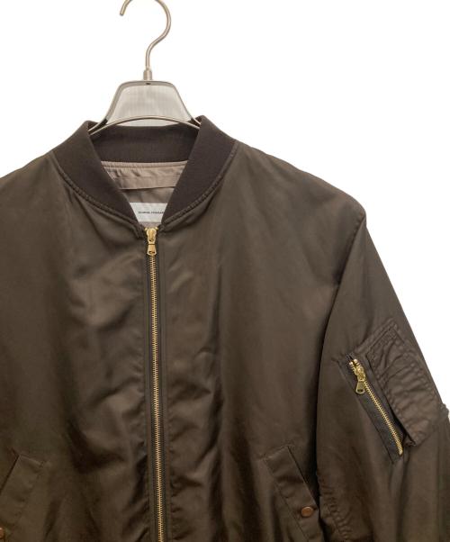 JOURNAL STANDARD（ジャーナルスタンダード）JOURNAL STANDARD (ジャーナルスタンダード) ダブルジップMA-1ジャケット ブラウン サイズ:FREEの古着・服飾アイテム
