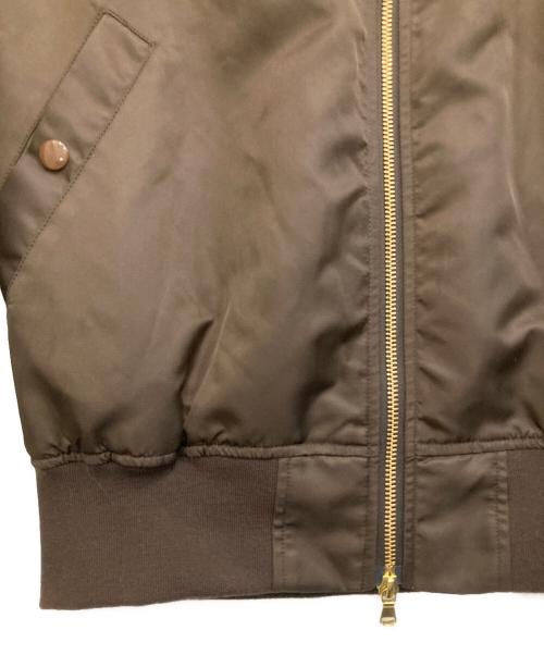 JOURNAL STANDARD（ジャーナルスタンダード）JOURNAL STANDARD (ジャーナルスタンダード) ダブルジップMA-1ジャケット ブラウン サイズ:FREEの古着・服飾アイテム