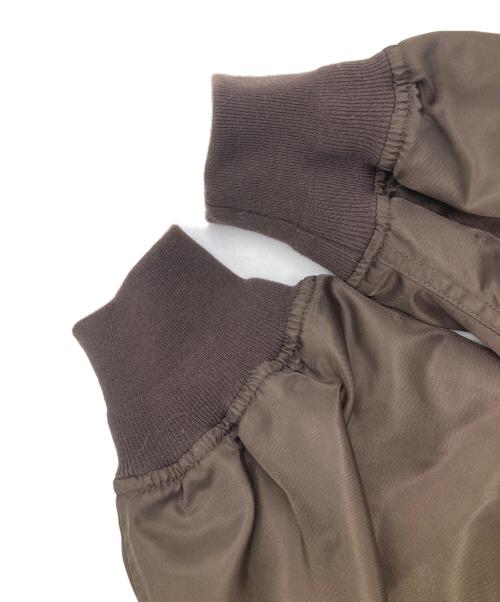 JOURNAL STANDARD（ジャーナルスタンダード）JOURNAL STANDARD (ジャーナルスタンダード) ダブルジップMA-1ジャケット ブラウン サイズ:FREEの古着・服飾アイテム