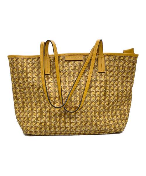 TORY BURCH（トリーバーチ）TORY BURCH (トリーバーチ) トートバッグ イエローの古着・服飾アイテム