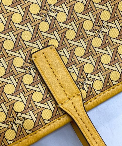 TORY BURCH（トリーバーチ）TORY BURCH (トリーバーチ) トートバッグ イエローの古着・服飾アイテム