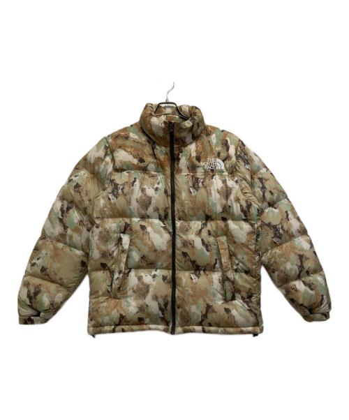 THE NORTH FACE（ザ ノース フェイス）THE NORTH FACE (ザ ノース フェイス) NOVELTY NUPTSE JACKET ブラウン サイズ:Lの古着・服飾アイテム