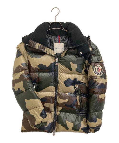 MONCLER（モンクレール）MONCLER (モンクレール) ダウンジャケット オリーブ サイズ:00の古着・服飾アイテム