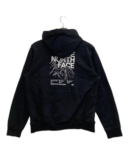THE NORTH FACE（ザ ノース フェイス）THE NORTH FACE (ザ ノース フェイス) Evolution Half Dome MTN Hoodie ブラック サイズ:L 未使用品の古着・服飾アイテム