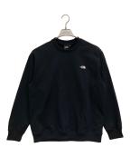 THE NORTH FACEザ ノース フェイス）の古着「S LOGO HTR SWT CRW」｜ブラック