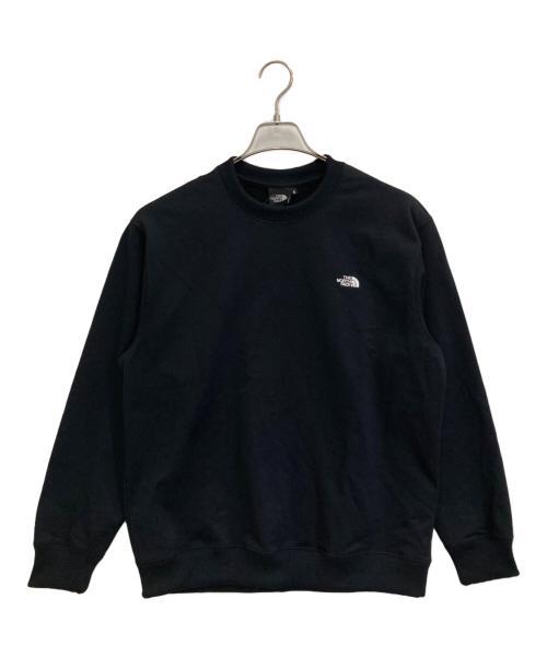 THE NORTH FACE（ザ ノース フェイス）THE NORTH FACE (ザ ノース フェイス) S LOGO HTR SWT CRW ブラック サイズ:S 未使用品の古着・服飾アイテム