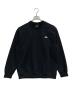 THE NORTH FACE（ザ ノース フェイス）の古着「S LOGO HTR SWT CRW」｜ブラック