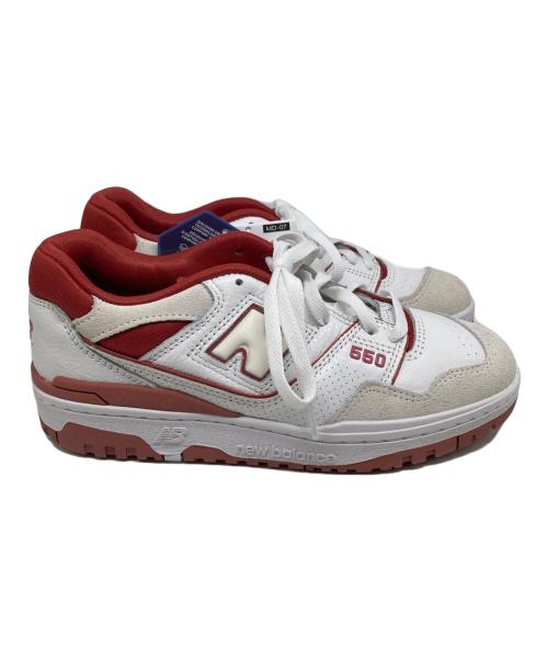 NEW BALANCE（ニューバランス）NEW BALANCE (ニューバランス) ローカットスニーカー ホワイト サイズ:24.5 未使用品の古着・服飾アイテム