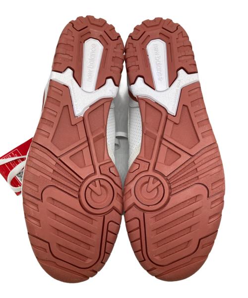 NEW BALANCE（ニューバランス）NEW BALANCE (ニューバランス) ローカットスニーカー ホワイト サイズ:24.5 未使用品の古着・服飾アイテム