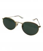RAY-BANレイバン）の古着「ラウンドメタルサングラス」｜ゴールド
