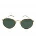 RAY-BAN (レイバン) ラウンドメタルサングラス ゴールド：7000円