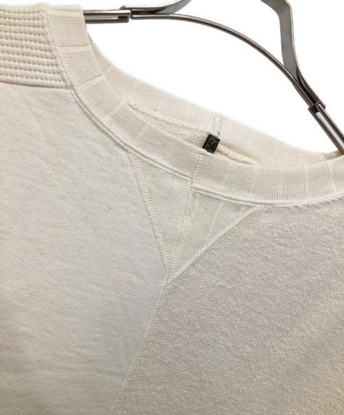 NIGEL CABOURN（ナイジェルケーボン）NIGEL CABOURN (ナイジェルケーボン) ARMY CREW JERSEY MIX アイボリー サイズ:54の古着・服飾アイテム