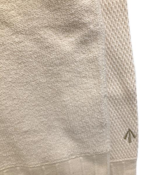 NIGEL CABOURN（ナイジェルケーボン）NIGEL CABOURN (ナイジェルケーボン) ARMY CREW JERSEY MIX アイボリー サイズ:54の古着・服飾アイテム