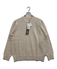 米富繊維（ヨネトミセンイ）の古着「CIRCLE KNIT PULLOVER」｜アイボリー