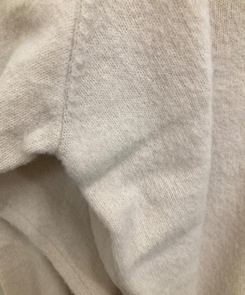 米富繊維（ヨネトミセンイ）米富繊維 (ヨネトミセンイ) CIRCLE KNIT PULLOVER アイボリー サイズ:4の古着・服飾アイテム