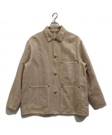 KAPTAIN SUNSHINE（キャプテンサンシャイン）の古着「Coverall Jacket」｜SAND PINK