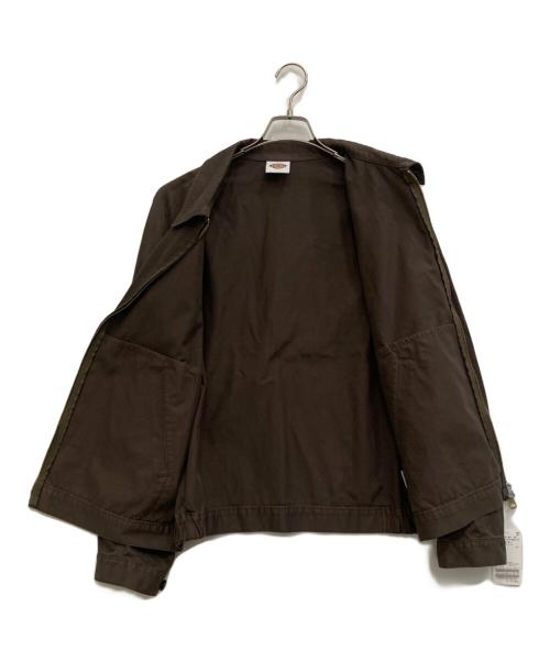 Dickies（ディッキーズ）Dickies (ディッキーズ) JOURNAL STANDARD (ジャーナルスタンダード) アイゼンハワーブルゾン ブラウン サイズ:Lの古着・服飾アイテム