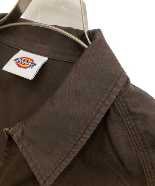 Dickies（ディッキーズ）Dickies (ディッキーズ) JOURNAL STANDARD (ジャーナルスタンダード) アイゼンハワーブルゾン ブラウン サイズ:Lの古着・服飾アイテム