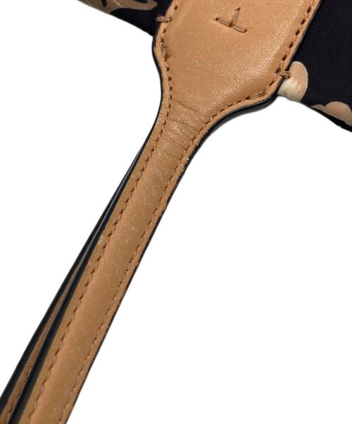 TORY BURCH（トリーバーチ）TORY BURCH (トリーバーチ) ボタニカルナイロントートバッグ ネイビーの古着・服飾アイテム