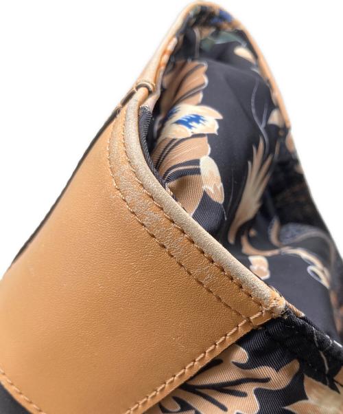 TORY BURCH（トリーバーチ）TORY BURCH (トリーバーチ) ボタニカルナイロントートバッグ ネイビーの古着・服飾アイテム