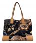 TORY BURCH (トリーバーチ) ボタニカルナイロントートバッグ ネイビー：9000円