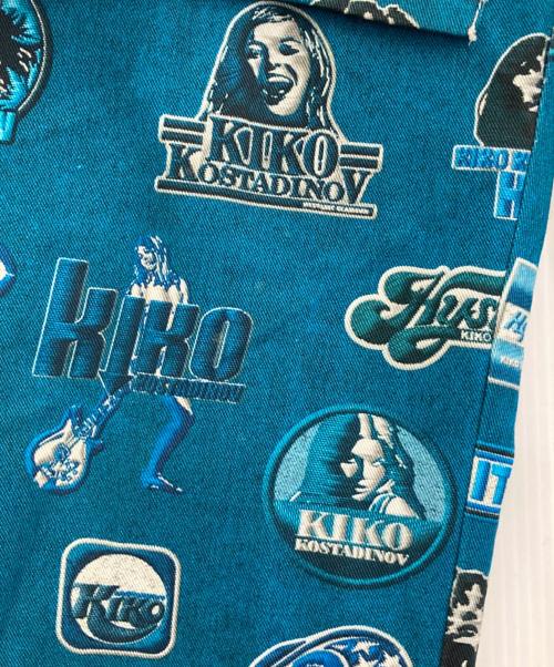 Hysteric Glamour（ヒステリックグラマー）Hysteric Glamour (ヒステリックグラマー) KIKO KOSTADINOV (キコ・コスタディノフ) HG DENIM SKIRT TROUSR パンツ スカイブルー サイズ:Mの古着・服飾アイテム