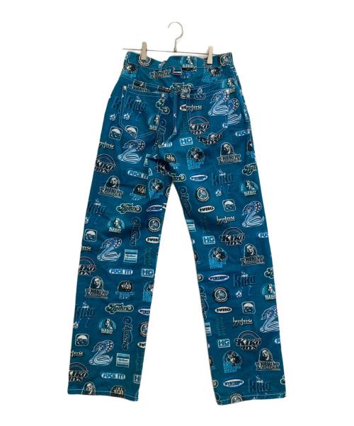 Hysteric Glamour（ヒステリックグラマー）Hysteric Glamour (ヒステリックグラマー) KIKO KOSTADINOV (キコ・コスタディノフ) HG DENIM SKIRT TROUSR パンツ スカイブルー サイズ:Mの古着・服飾アイテム