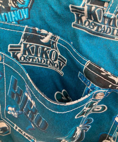 Hysteric Glamour（ヒステリックグラマー）Hysteric Glamour (ヒステリックグラマー) KIKO KOSTADINOV (キコ・コスタディノフ) HG DENIM SKIRT TROUSR パンツ スカイブルー サイズ:Mの古着・服飾アイテム