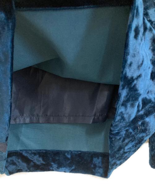 seyto（セイト）seyto (セイト) ベロアフレアパンツ ネイビー サイズ:2の古着・服飾アイテム