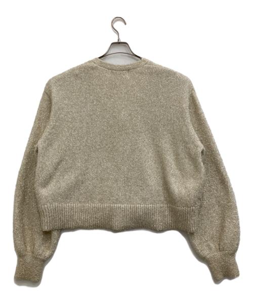 seyto（セイト）seyto (セイト) ニットカーディガン ベージュ サイズ:2の古着・服飾アイテム