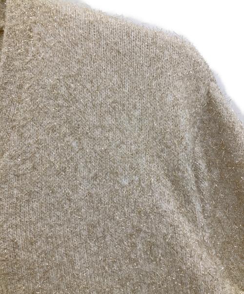 seyto（セイト）seyto (セイト) ニットカーディガン ベージュ サイズ:2の古着・服飾アイテム