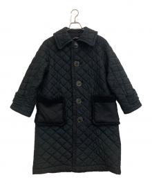 tricot COMME des GARCONS（トリココムデギャルソン）の古着「キルティングコート」｜ブラック