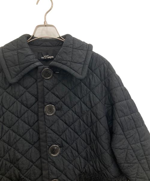 tricot COMME des GARCONS（トリココムデギャルソン）tricot COMME des GARCONS (トリココムデギャルソン) キルティングコート ブラック サイズ:Sの古着・服飾アイテム