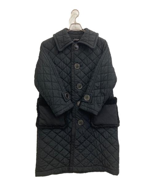 tricot COMME des GARCONS（トリココムデギャルソン）tricot COMME des GARCONS (トリココムデギャルソン) キルティングコート ブラック サイズ:Sの古着・服飾アイテム