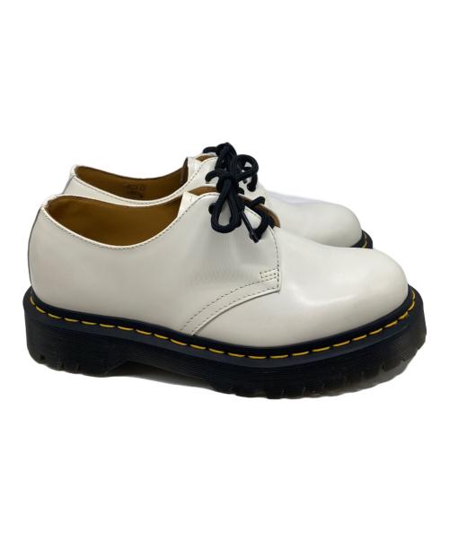 Dr.Martens（ドクターマーチン）Dr.Martens (ドクターマーチン) 3ホールシューズ ホワイト サイズ:UK 5の古着・服飾アイテム
