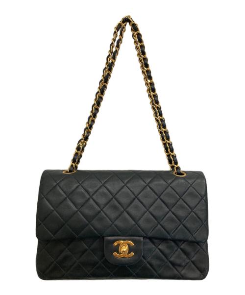 CHANEL（シャネル）CHANEL (シャネル) チェーンショルダーバッグ ブラックの古着・服飾アイテム