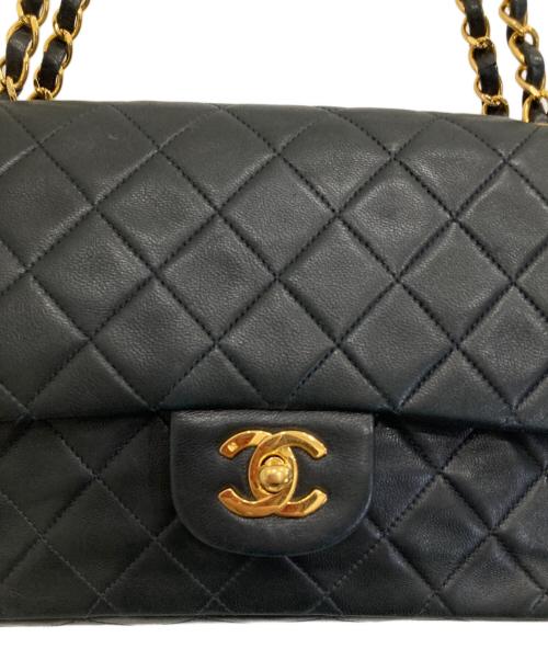 CHANEL（シャネル）CHANEL (シャネル) チェーンショルダーバッグ ブラックの古着・服飾アイテム