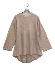 MM6 Maison Margiela（エムエムシックスメゾンマルジェラ）の古着「長袖ワンピース」｜ピンク