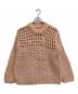 MM6 Maison Margiela（エムエムシックスメゾンマルジェラ）の古着「ローゲージニット」｜ピンク