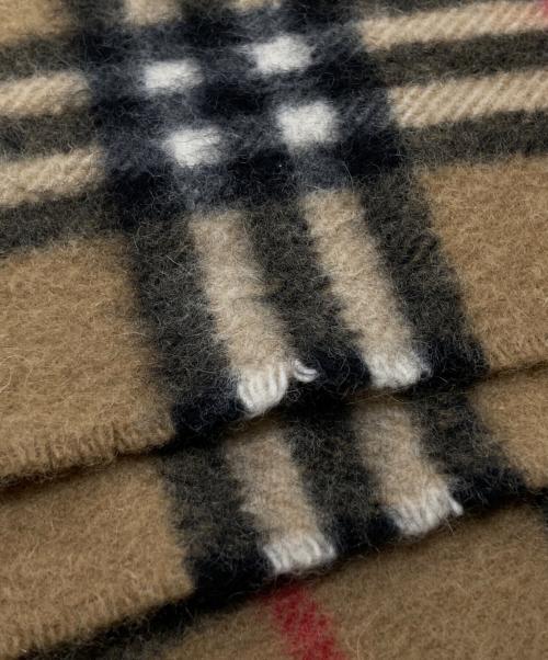 Burberry's（バーバリーズ）Burberry's (バーバリーズ) ノバチェックマフラー ブラウンの古着・服飾アイテム