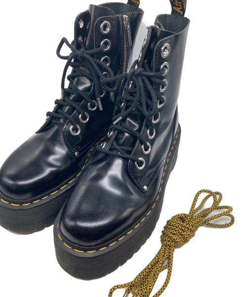 Dr.Martens（ドクターマーチン）Dr.Martens (ドクターマーチン) Jadon Max 8Eye Buttero ブラック サイズ:UK6の古着・服飾アイテム