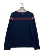 SAINT JAMES×ELYSEEセントジェームス×エリゼ）の古着「長袖カットソー」｜ネイビー