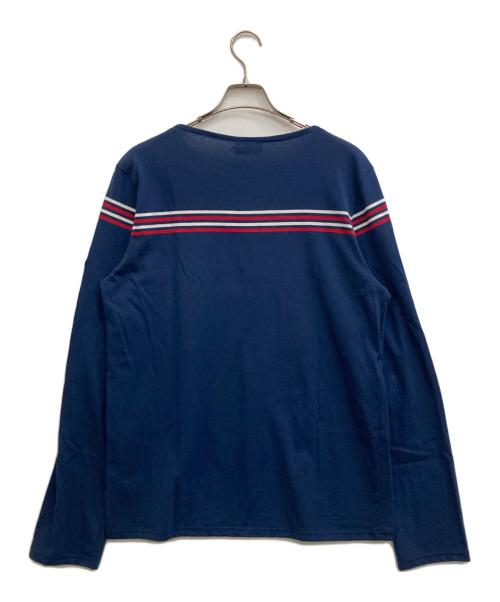 SAINT JAMES（セントジェームス）SAINT JAMES (セントジェームス) ELYSEE (エリゼ) 長袖カットソー ネイビー サイズ:Lの古着・服飾アイテム
