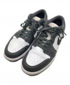 NIKEナイキ）の古着「AIRJORDAN1 LOW ローカットスニーカー」｜グレー