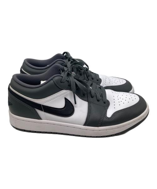 NIKE（ナイキ）NIKE (ナイキ) AIRJORDAN1 LOW ローカットスニーカー グレー サイズ:27の古着・服飾アイテム