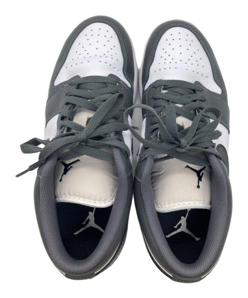 NIKE（ナイキ）NIKE (ナイキ) AIRJORDAN1 LOW ローカットスニーカー グレー サイズ:27の古着・服飾アイテム