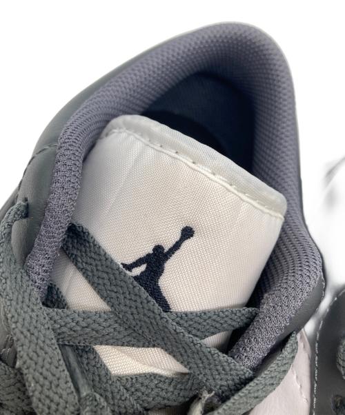 NIKE（ナイキ）NIKE (ナイキ) AIRJORDAN1 LOW ローカットスニーカー グレー サイズ:27の古着・服飾アイテム